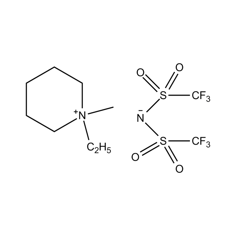 N-etyl-N-metylpiperidin bis (trifluormetanesulfonyl) imid salt