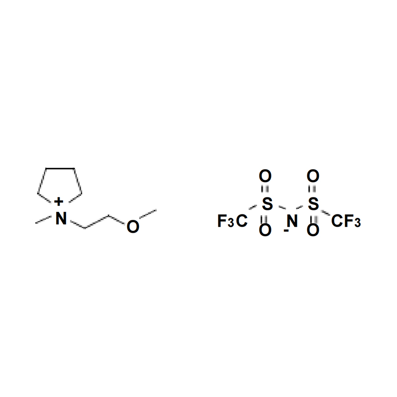 N-metyl, (2-metoksyetyl) -pyrrolidinium bis (trifluormetylsulfonyl) imid