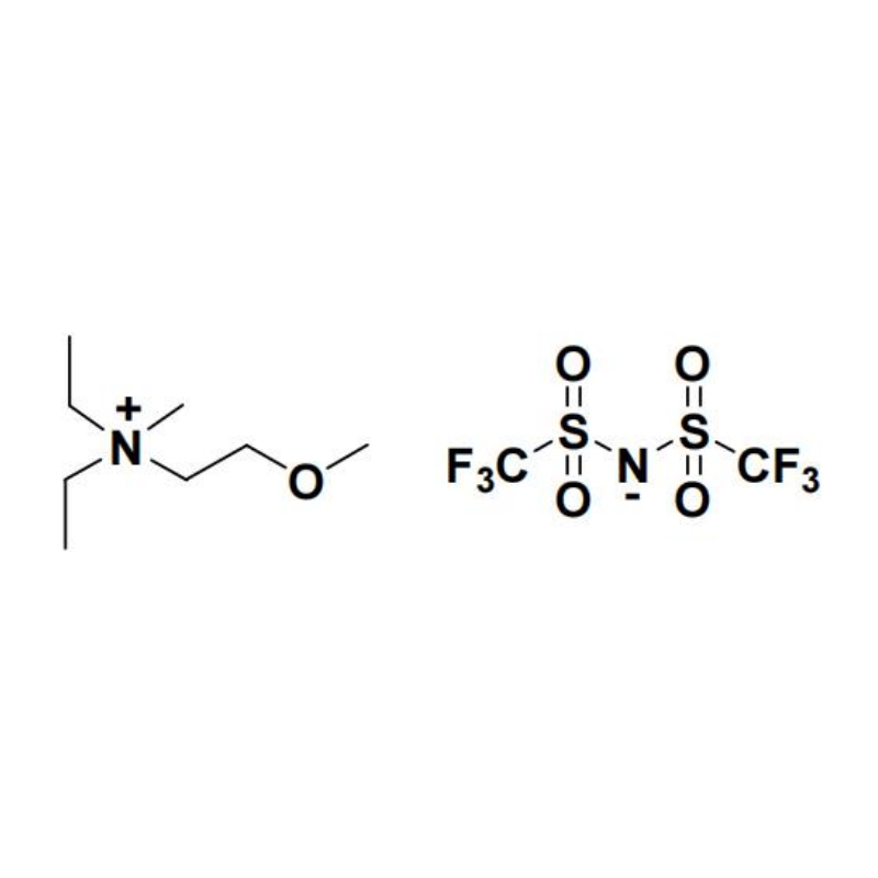 N (2-metoksyetyl) -N-metyl-N, N-dietyl-N-ammonium bis (trifluormetylsulfonyl) imid